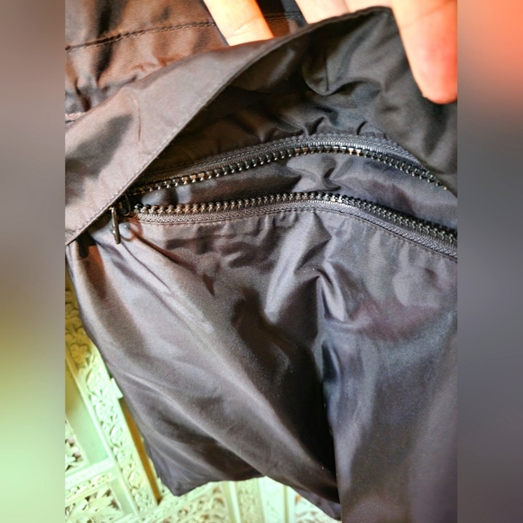 Timberland | Vtg Men's Weathergear Oversized Black Parka Coat | Black Fur - Picture 6 of 16